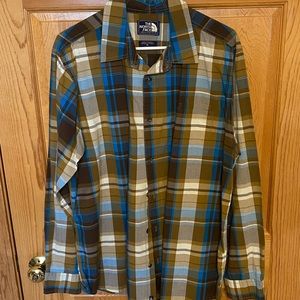 North Face Plaid Button-down Shirt